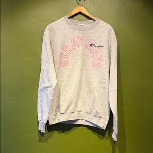 Vintage Champion ‘Stray Rats’ Heather Gray Sweatshirt